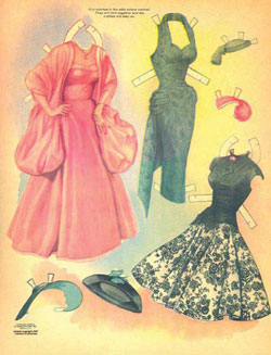 Loretta Young Paper Dolls Page 3