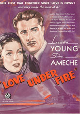 Love Under Fire Pressbook