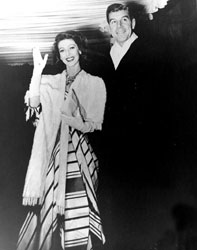 Tom England and Loretta Young